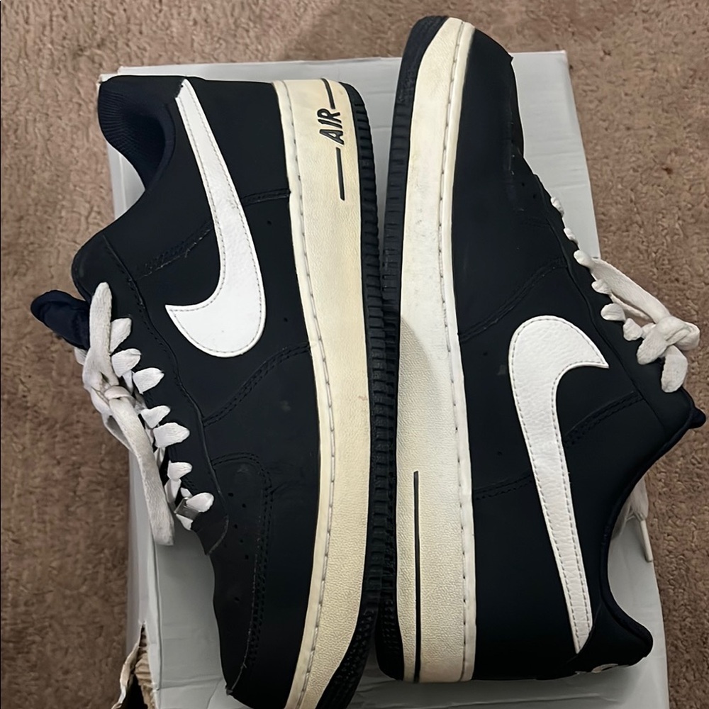 Nike Air Force 1 High ‘07 Dark navy suede - Picture 4 of 11